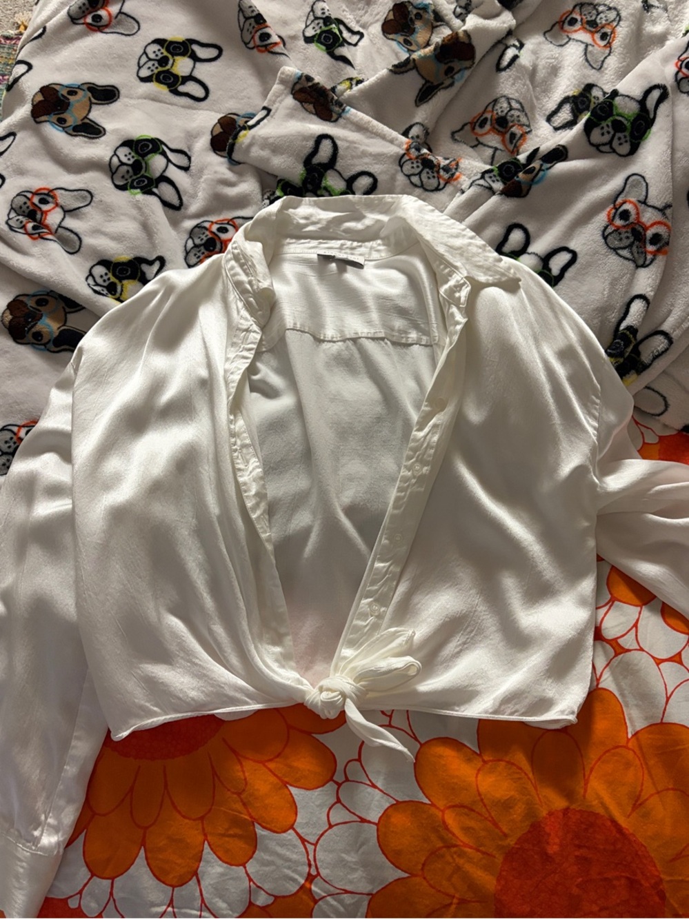 gianni bini white button up